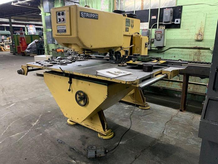 Used Strippit Fabricator Super 30″ x 30 Ton Semi-Automatic Punch Press with Tooling