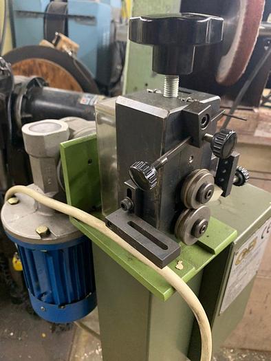 Used 6761-700 GB Meccanica Round Calender Machine for Strip Round Winding & Decoration on Earrings, Bangles, Chokers & Rings