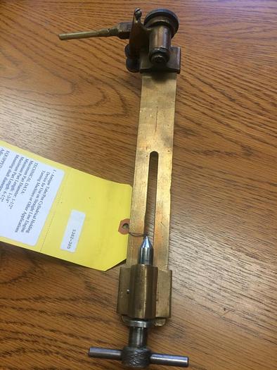 Used 5382-385 Antique Tube / Pen Cylindrical Holding Device, ENGINE TURNING GUILLOCHE MACHINE -Circa 1890-RARE!