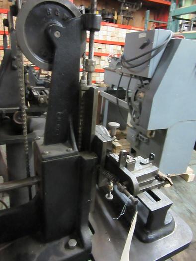 Used 7092-385 Charles Fields Type (Hall Mfg.) Straight Line Engine Turning Machine for Ornamental Engraving, Hand Operated