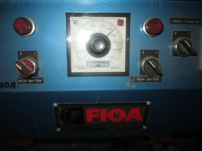Used 0536-180 FIOA Quench Annealing Furnace, Model 1V/2 – Self Contained Ammonia Dissociator