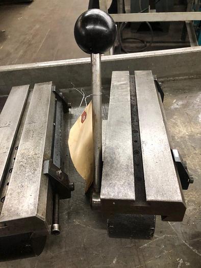 Used 2110-440 Hardinge Lever Operated Double Tool Cross Slide, Model E