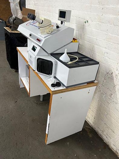 Used 3932-300 ZahnTech Professional Universal Jewelry Laser Welding System Benchtop LWD4 Recently Reworked