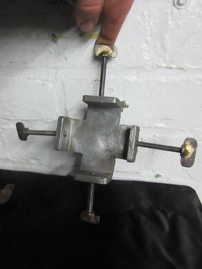 Used 1860-385 RARE ANTIQUE ORNAMENTAL & ENGINE TURNING WORK HOLDING VISE