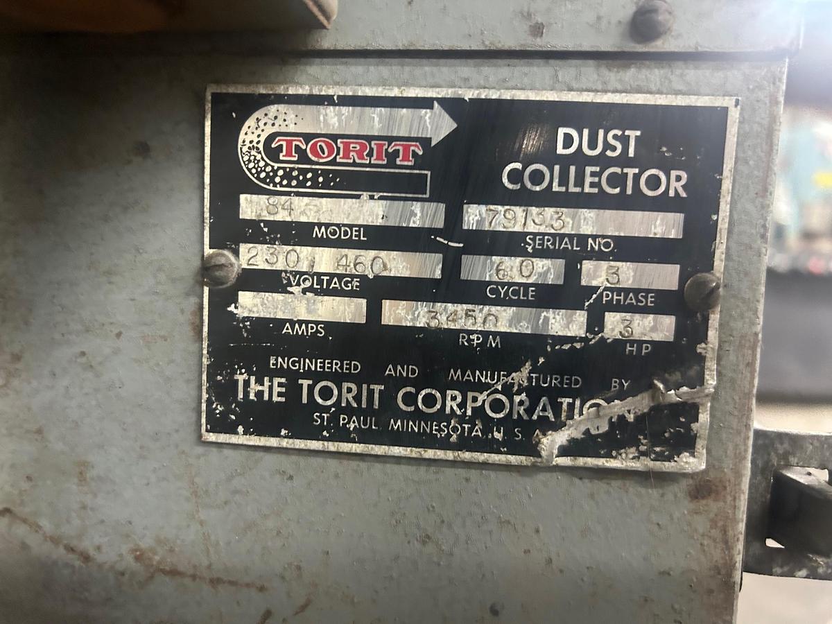 Used Torit 3 HP Cabinet Dust Collector, Model #84