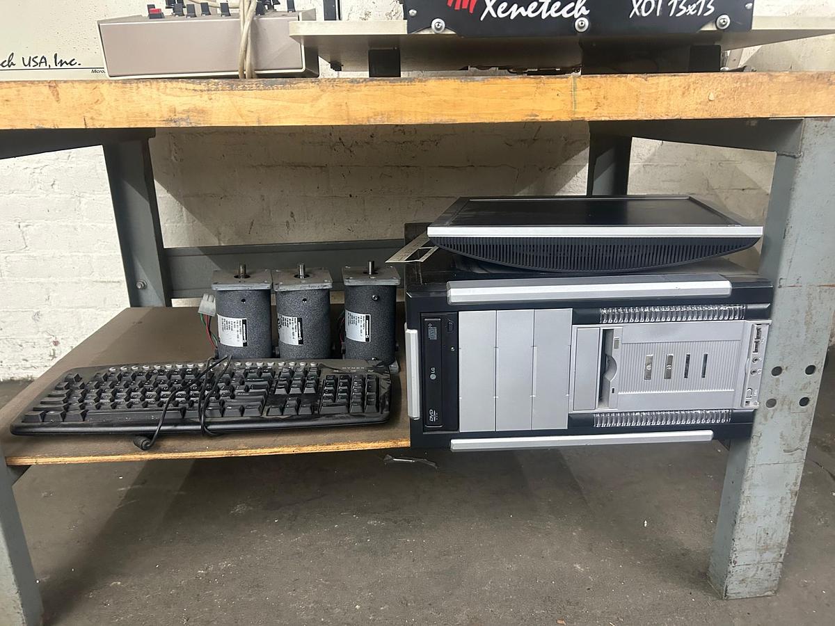 Used Xenetech Rotary Engraving System 16" x 25" Engraving Area, Complete