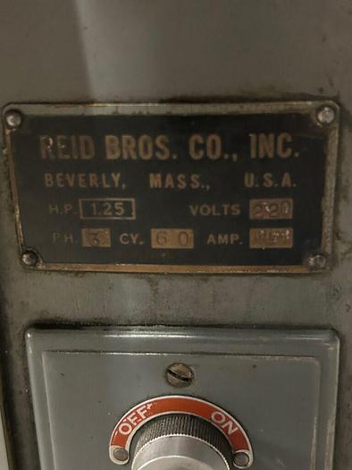 Used 3926-420 Reid 618P 6″ x 18″ Surface Grinder, Power X & Y Axis feed