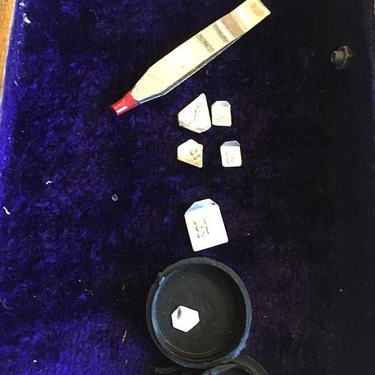 Used 1596-385 Antique Troemner Type Balance Beam Scale