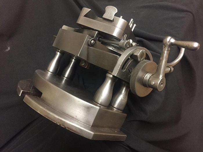 Used 2795-385 RARE ANTIQUE ROSE ENGINE TURNING MACHINE GUILLOCHE RADIUS TOOL SLIDE