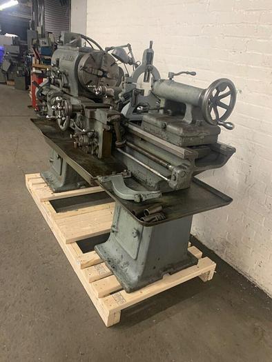 Used LeBLOND 17″ x 34″ Regal Engine Tool Room Lathe – War Finish Circa 1940