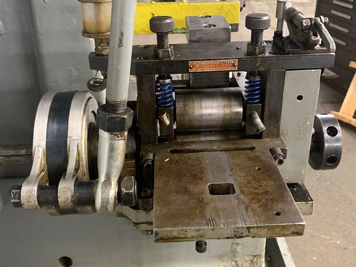 Used 5913-220 Minster Model B1-16, 16 Ton Punch Press, Stamping Press, Air Clutch-Brake / Roll Feed