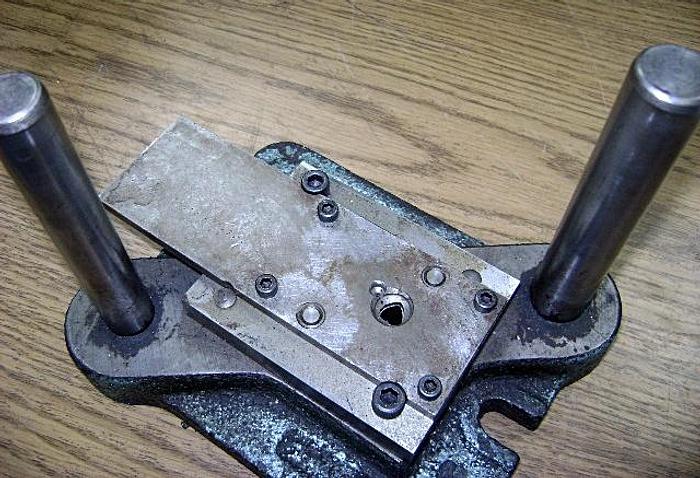 Used 1575-390 Stamping Press Tool And Die To Make Small Heart- Jewelry Pendant