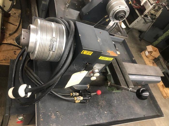 Used 2787-440 DUNHAM SECOND OPERATION LATHE WITH HARDINGE QUICK PRODUCTION CROSSLIDE