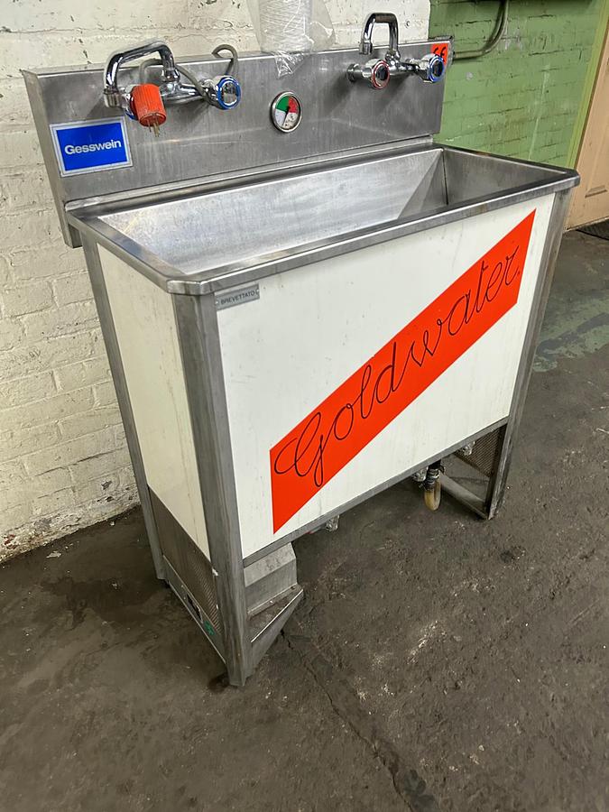 Used Gesswein / MDM GoldWater 2/R The Goldwasher - 2-Tap sink for Gold Recovery