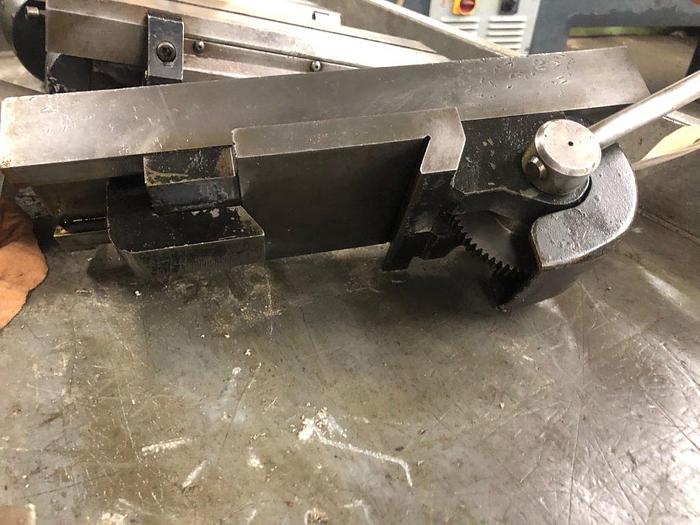 Used 2452-440 Hardinge Lever Operated Double Tool Cross Slide, Model E