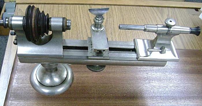 Used 1497-385 American Watch Tool / Boley Type Watchmaker’s Jeweler’s Lathe