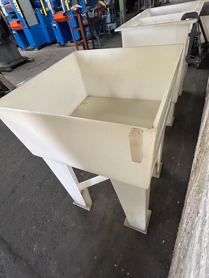 Used Polypropylene Counter Flow Dual Rinsing Tank Wet & Dry Tank
