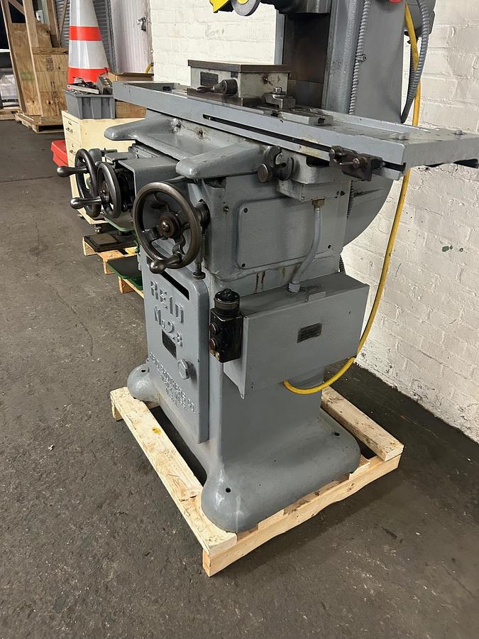 Used  Reid No. 2-B 6"X 18" 3Ph Reciprocating Grinder with B&S Magnetic Chuck