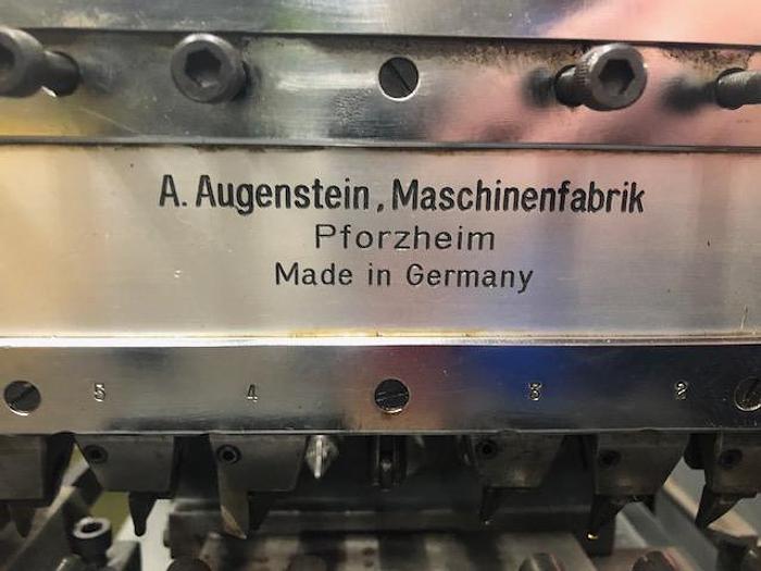 Used 2981-385 A. Augenstein (GERMANY)6-Position Cylindrical, Pen, Tube Duplicating Engraving