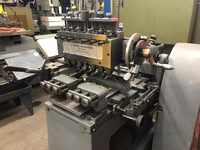 Used 2981-385 A. Augenstein (GERMANY)6-Position Cylindrical, Pen, Tube Duplicating Engraving