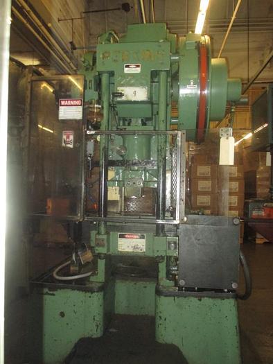 Used 1687-230 Perkins 22 Ton HIGH SPEED Gap Frame, High Speed Flywheel  Power Press, Model 22-S