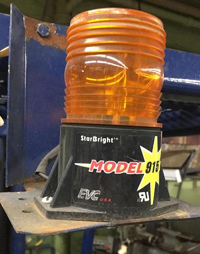 Used 2956-560 KOMATSU 5000LB CAPACITY RIDE ON FORK LIFT TRUCK MODEL 25