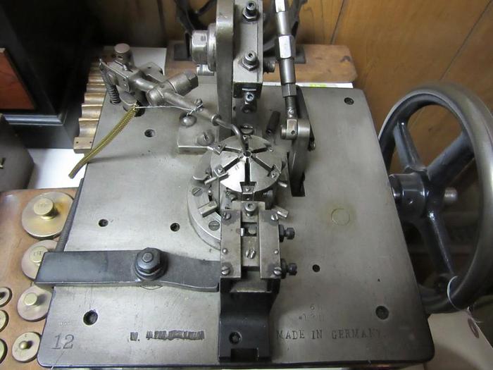 Used 9348-385 RARE Antique Stocking Mesh Jewelry Making Machine S/N: 6.30.64