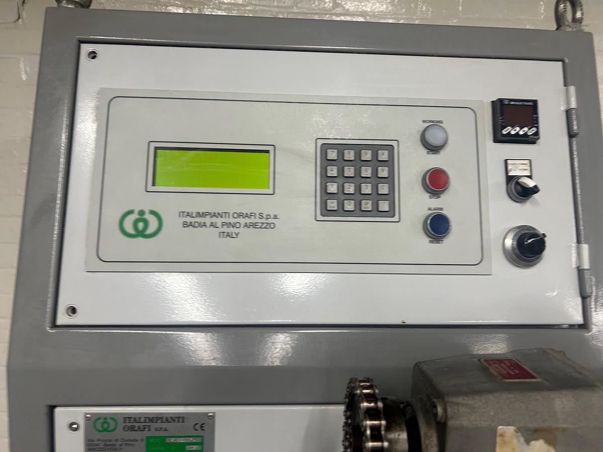 Used Italimpianti FIM/20TPU Mechanical Tilting Medium Frequency Induction Melting Furnace