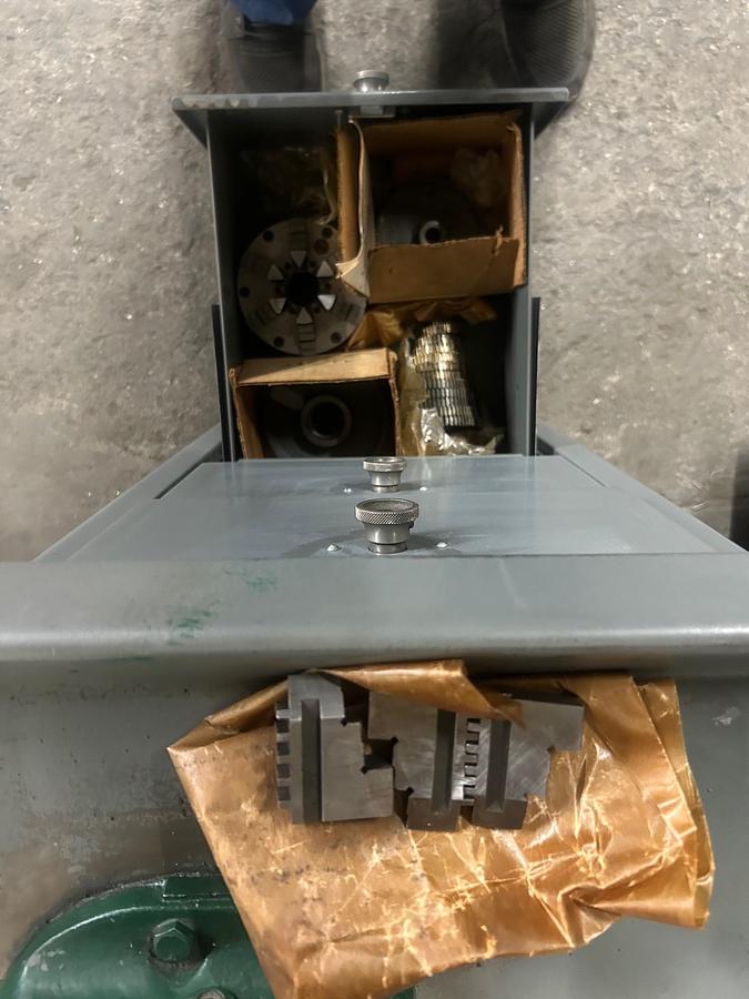 Used South Bend 10" x 22" 10K Precision Metal Cabinet Lathe, Model CL370ZD, Well Tooled