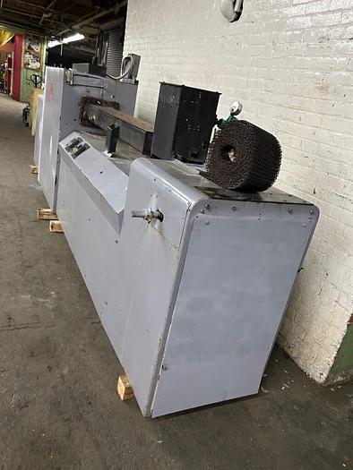 Used 3421-180 SM Engineering 6″ Straight Through Annealing Belt Furnace, With Built in Ammonia Dissociator