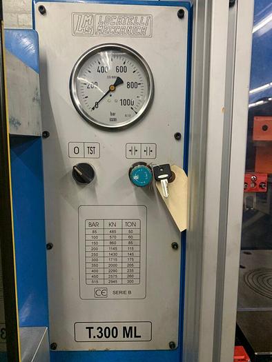Used LMS Locatelli Meccanica 300 Ton, Series B T300ML Hydraulic Coining Press for Coins, Medals, Medallions & More