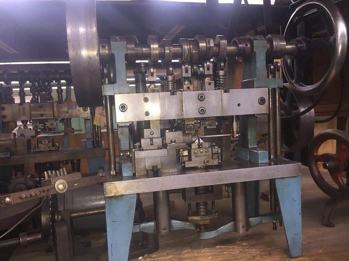 Used 9426-100 Rico Double Cable Chain Machine – Tooled – 22mm wire size with Wire Straightener