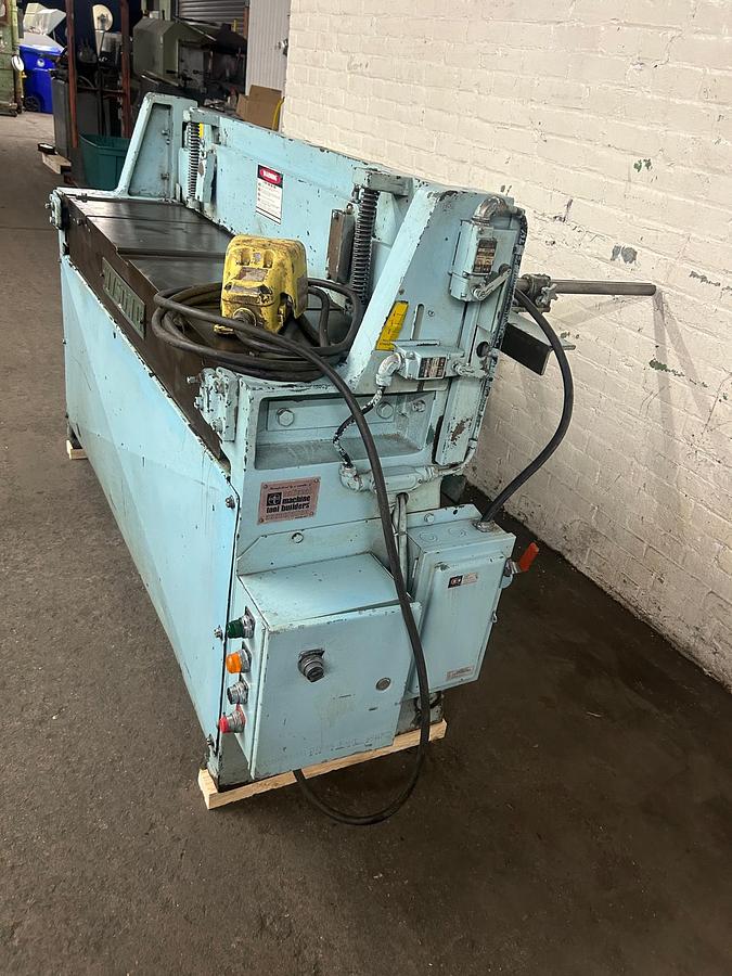 Used Wysong 52" x 14 Gauge Power Shear, Model 111452, with Back Gauge