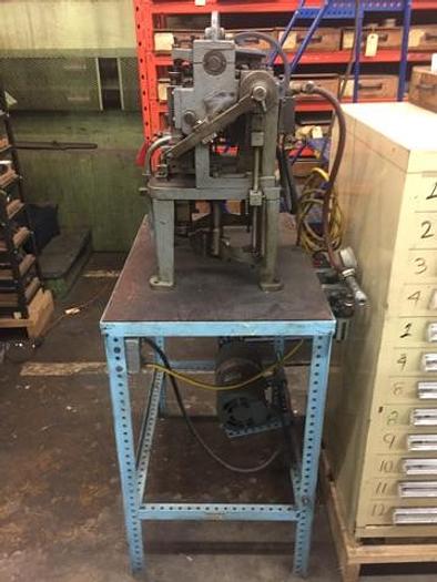 Used 2463-140 Jewelry Earring Fusion Post Making Machine – .027″ x 3/8″ long earring post