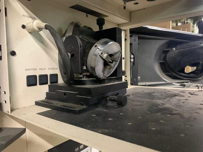 Used 6763-700 LaserStar Workstation Industrial Laser Marking Machine 528-3782 with 3-Jaw Rotational Device – New 2007