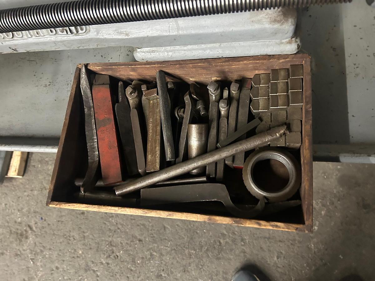 Used South Bend 14-1/2"X 38" Heavy Duty Precision Lathe Model 8183C W/ Taper Attachment & Tooling