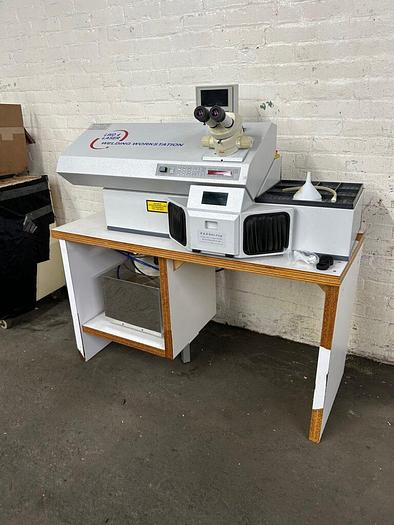 Used 3932-300 ZahnTech Professional Universal Jewelry Laser Welding System Benchtop LWD4 Recently Reworked