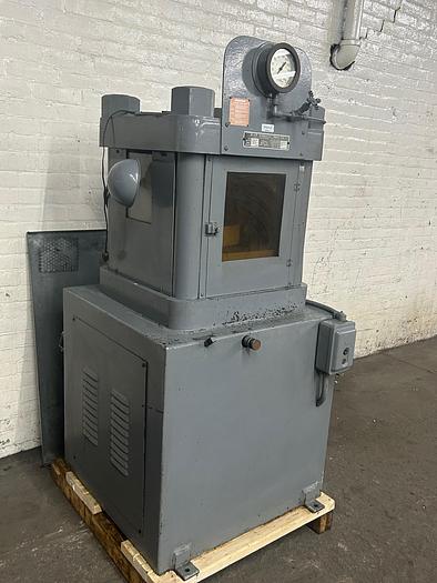 Used M&N - Modern 200 Ton Clifton 4 Post Up Acting Hydraulic Hobbing Press, Metal Forming Copper Steel Gold