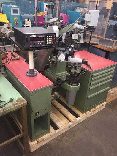 Used 2792-110 POSALUX “SWISS” COFACET MARK II Diamond Faceting Cutting Machine for Jewelry with HAAS #5C CNC Control