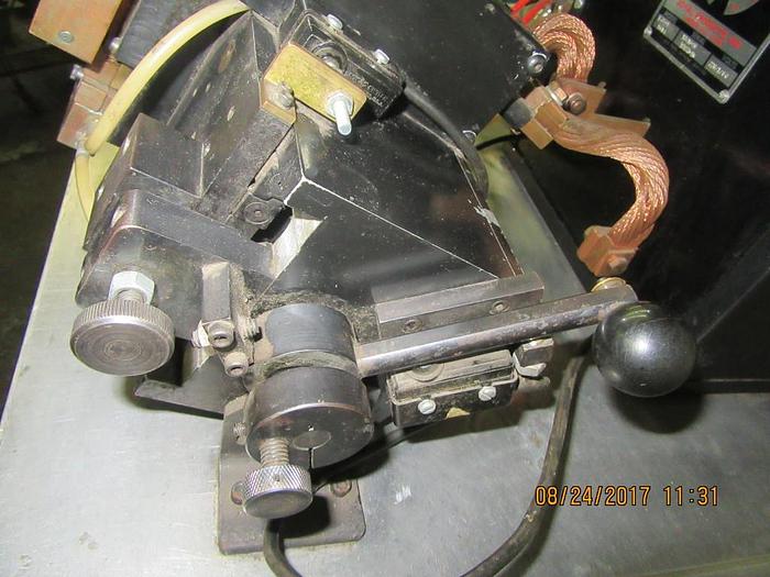 Used 1975-300 JOYAL MDL. L1G-5 5KVA BUTT WELDER WITH JOYAL MICRO PROCESSOR WELDING CONTROL