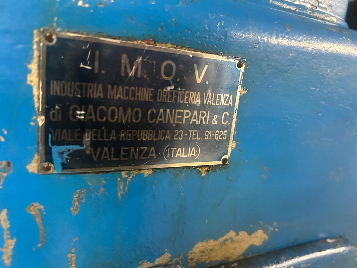 Used I.M.O.V Double-Sided Plate and Wire Power Rolling Mill for Gold, Silver, Italian Made