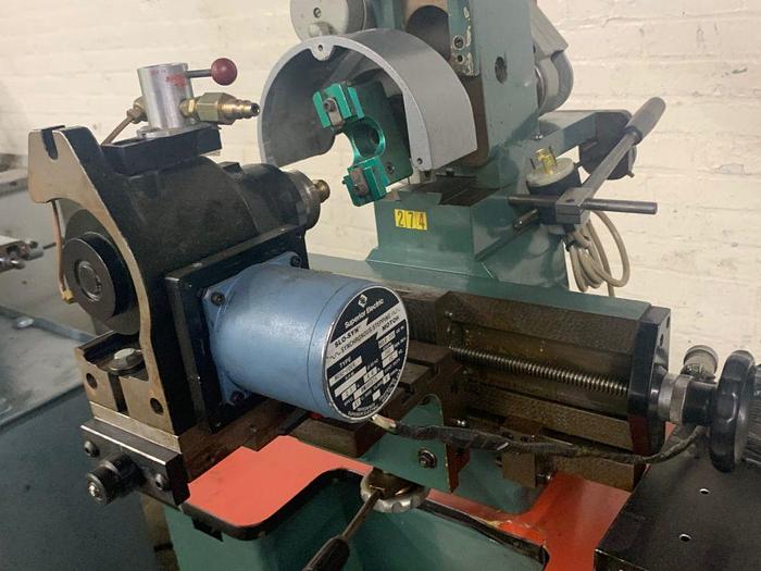 Used 5995-110 OMPAR/Shore Diamond Faceting Machine for Decorating Rings With CNC Ring Indexer Haas Control