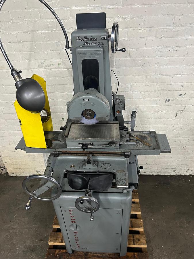 Used Boyer Schultz 6" X 12" Deluxe Surface Grinder with Built-In Dust Collector