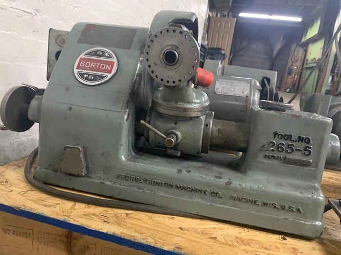Used 5965-430 Gorton Model 265-5 Single Lip Bench Model Cutter Grinder