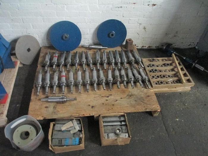 Used 0676-200 Tieche Motorized Multi-Slitter with Additional Slitting Tools