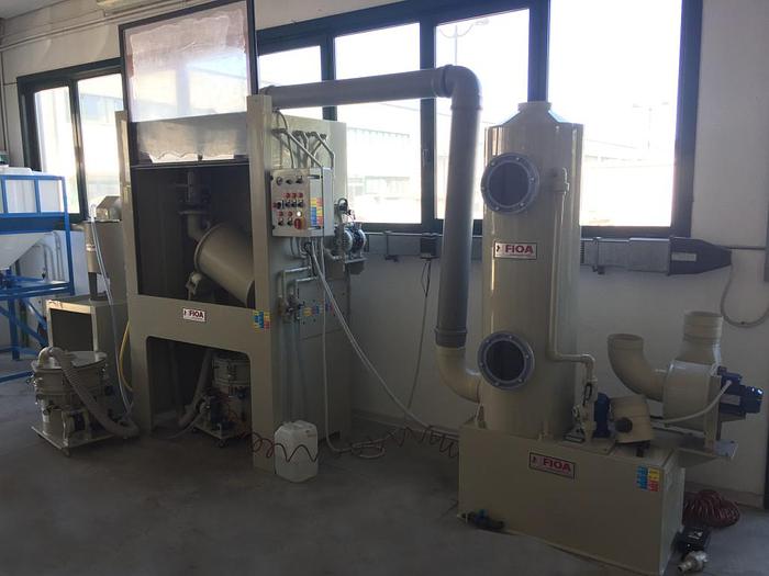 Used Gold Refining by Aqua Regia Rotating Plastic Tumbler