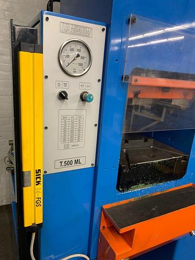 Used LMS Locatelli Meccanica 500 Ton, Series B T500ML Hydraulic Coining Press for Coins, Medals, Medallions & More