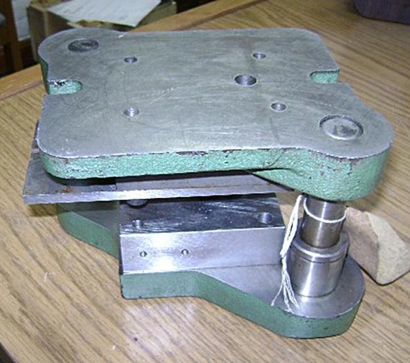 Used 1993-390 Stamping Press Tool and Die Set to make Pig Back – Jewelry Pendant