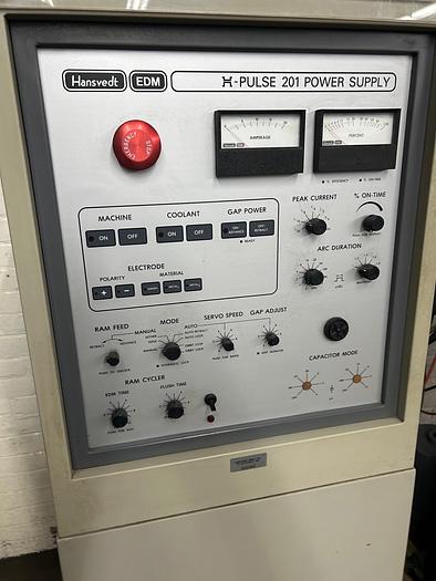 Used Hansvedt EDM CS1 Workman/201 Electrical Discharge Machine Ram EDM System