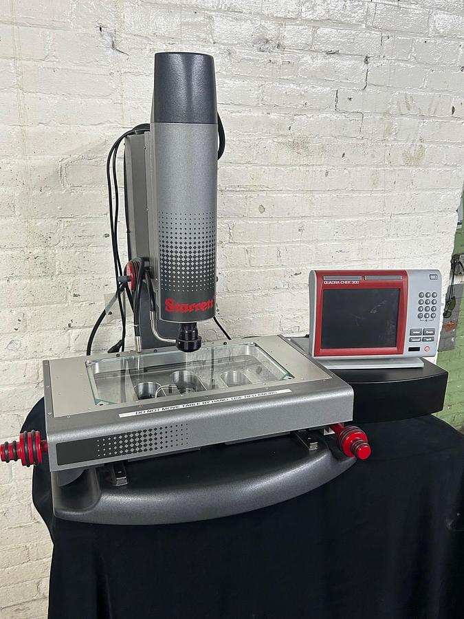 Used Starrett Galileo EZ Vision System with Quadra-Chek QC300 Precision 2D Optical/Video Measurement System